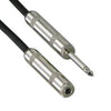 AUDIO CABLE 6.3MON PL-JK 15FT PL PLASTIC