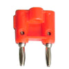 BANANA PLUG/JACK DBL STD RED