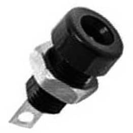 BANANA JACK CHMT STD BLACK SOL PLASTIC