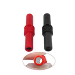 BANANA COUPLER FEMALE TO FEMALE 4MM RED & BLACK PACK OF 2PCS