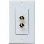 WALL PLATE BINDING POST 2POS