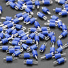 TEST JACK VERT 8MM BLUE BRST SMALL