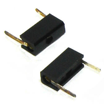 TEST JACK HORIZONTAL 10.5MM BLACK LARGE{{