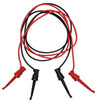 IC TEST LEAD SET 36IN 2 COLORS GRABBER