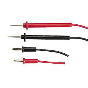 TEST LEAD MULTI METER BLK/RED W/BANANA PLUGS 3FT 1200VAC/DC