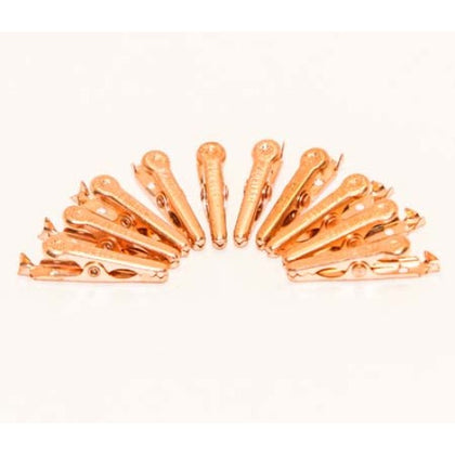 ALLIGATOR CLIP SMALL 5AMP COPPER PLATED