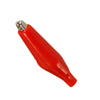 ALLIGATOR CLIP W/BOOT RED SMALL