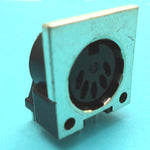 DIN JACK 3POS PCRA PLAS/SHLD 5 HOLES 3 CONNECTIONS