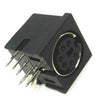 MINI DIN JACK 6POS PCRA PLASTIC