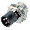 XLR 4PL CHASIS MOUNT TIN SOLDER METAL