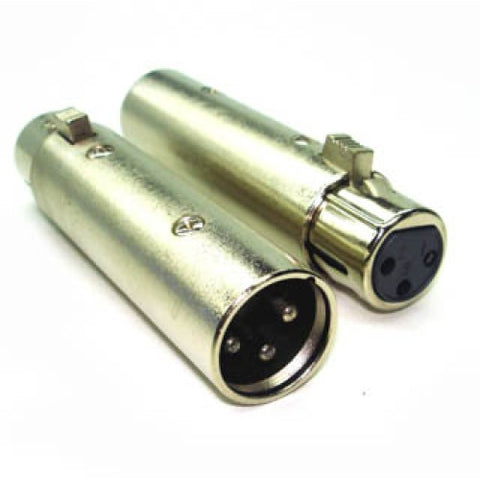 XLR ADAPT 3PL-3JK INLINE METAL TIN