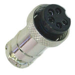 MICROPHONE 5F INLINE PLUG METAL