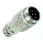 MICROPHONE 6M INLINE JACK METAL