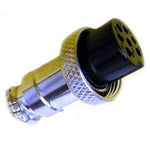 MICROPHONE 7M INLINE JACK METAL