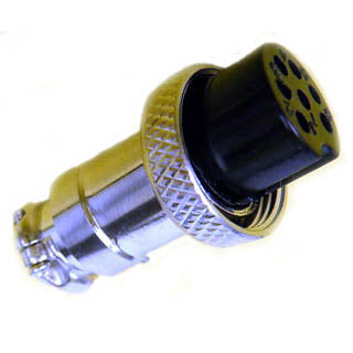 MICROPHONE 7M INLINE JACK METAL