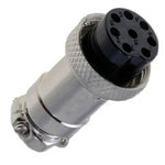 MICROPHONE 8F INLINE PLUG METAL