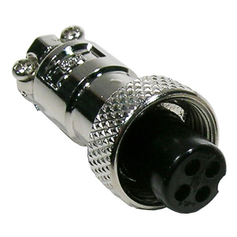 MICROPHONE MINI 4F INLINE PLUG METAL