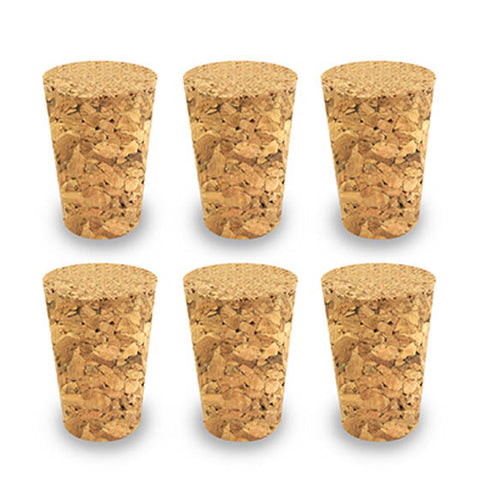 CORK STOPPER TAPERED 20X15X30MM TALL #7 WIDTH