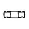 BNC COUPLER JACK-JACK BARREL{{
