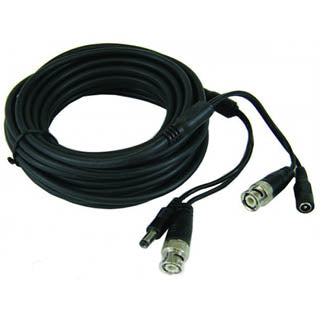 BNC CABLE RG59-CCTV POWER 100FT