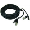 BNC CABLE 4.2MM-CCTV POWER 100FT BLACK