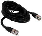 BNC CABLE RG59 PLUG-PLUG 25FT BLK