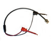 BNC CABLE 50R PL-GRABBER CLIP 24IN LONG