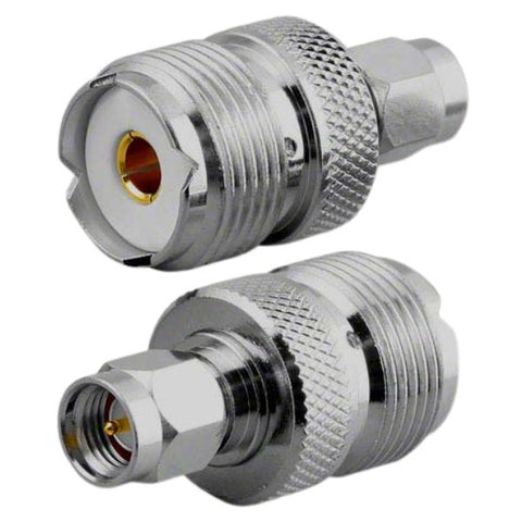SMA ADAPTER PLUG-UHF JACK {{