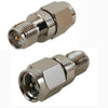 SMA ADAPTER MALE TO RPSMA FEMALE NICKEL PLATED