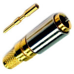 SMB PLUG CRIMP RG58 GOLD