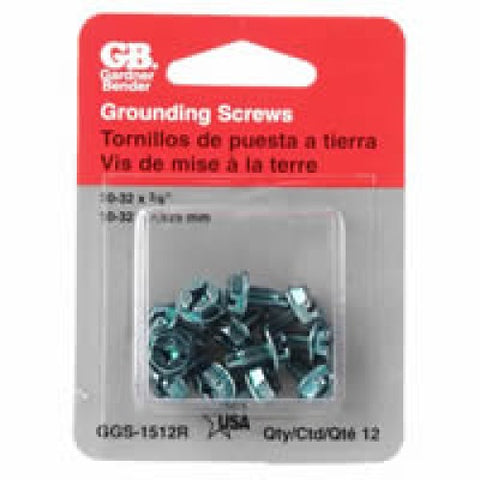 GROUNDING SCREWS HEX HEAD 12PCS/PACK