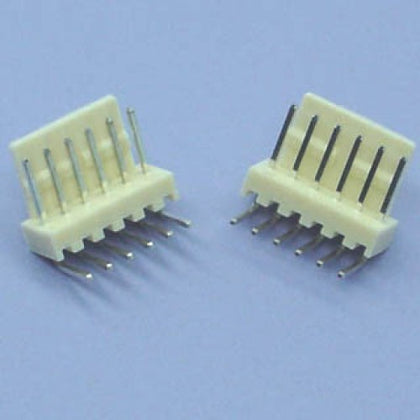 MOLEX HDR 2.5MM 6P W/RAMP PCRA