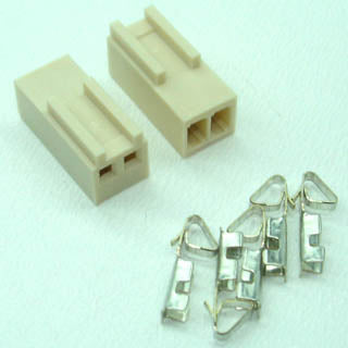 MOLEX HOUSE KIT 2.5MM 2S W/PINS