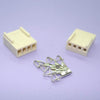 MOLEX SKT 2.5MM 4S W/CATEAR PINS