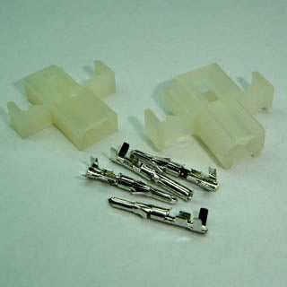 MOLEX KIT 2POS 1X2 2SET .062IN LOCK 5A@250V