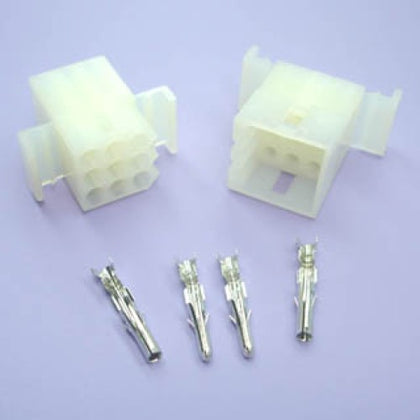 MOLEX KIT 9POS 3X3 1SET .093IN LOCK 9A@250V 18-22AWG