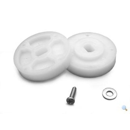 WHEEL FOR GEAR MOTOR 30MM DIA