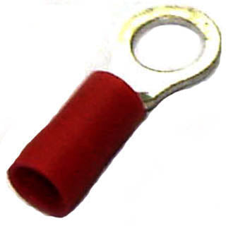 RING TERM RED #10 22-18AWG ID-5.3MM OD-8MM