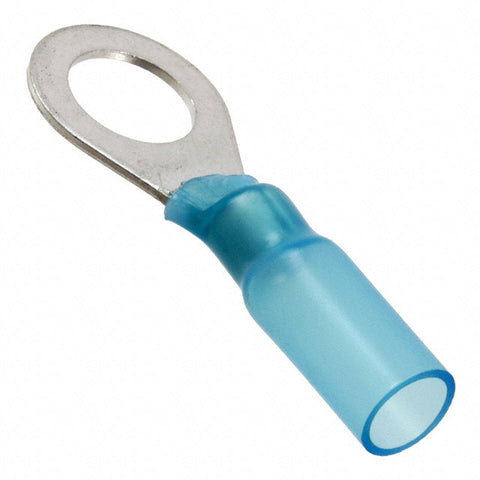 RING TERM BLU 5/16IN 16-14AWG HEATSHRINKABLE ID-8.2MM OD-12MM
