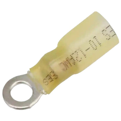 RING TERM YEL #10 12-10AWG HEATSHRINKABLE ID-4.9MM OD-9.5MM