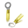 RING TERM YEL 5/16IN 12-10AWG HEATSHRINKABLE ID-5MM OD-15MM
