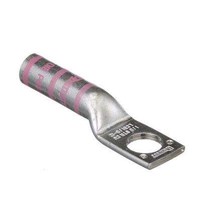 COPPER TIN LUG 1/0AWG STUD 1/2IN 12.7MM W-20MM TC OL-74MM