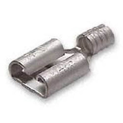 QUICK CONN FEM UNINS 0.250IN 12-10AWG 6.35X0.8MM