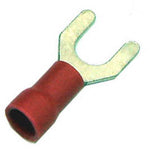 SPADE TERM RED #10 22-18AWG ID-5.3MM WIDTH-9.4MM