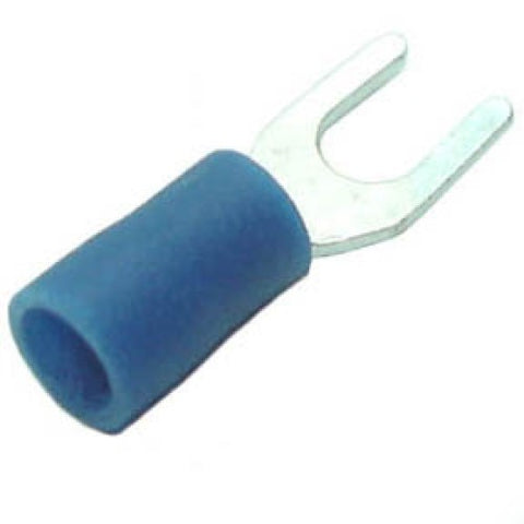 SPADE TERM BLU #8 16-14AWG