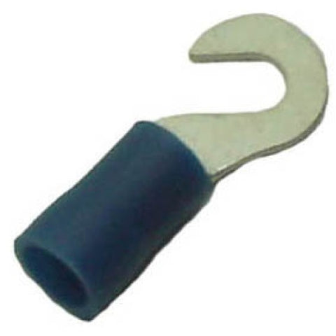 HOOK TERM BLU #8 16-14AWG ID-4.3MM WIDTH-8.5MM
