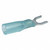 SPADE TERM BLU #10 16-14AWG ID-4.8MM WIDTH-8MM HEAT SHRINK