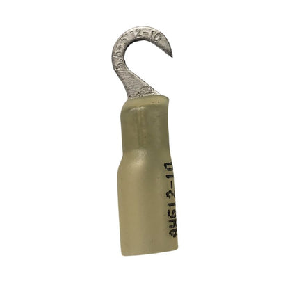 HOOK TERM YEL #10 12-10AWG ID-4.8MM OD-9MM HEAT SHRINK