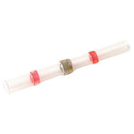 BUTT CONN RED 22-18AWG HEAT SHRINK SOLDER RING WATERPROOF