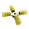4-WAY CONN YEL 12-10AWG {{